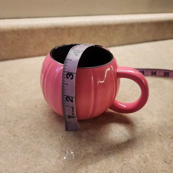 Starbucks Fall 2023 Neon Hot Pink Pumpkin Halloween Mug NWT - Picture 5 of 6